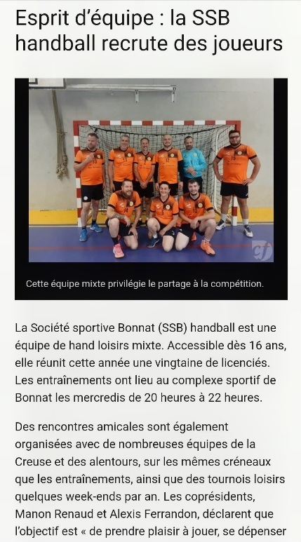 Article du journal du 25 septembre 2026