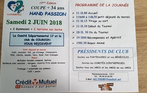 Tournoi de Courçon (17) du 2 juin 2018